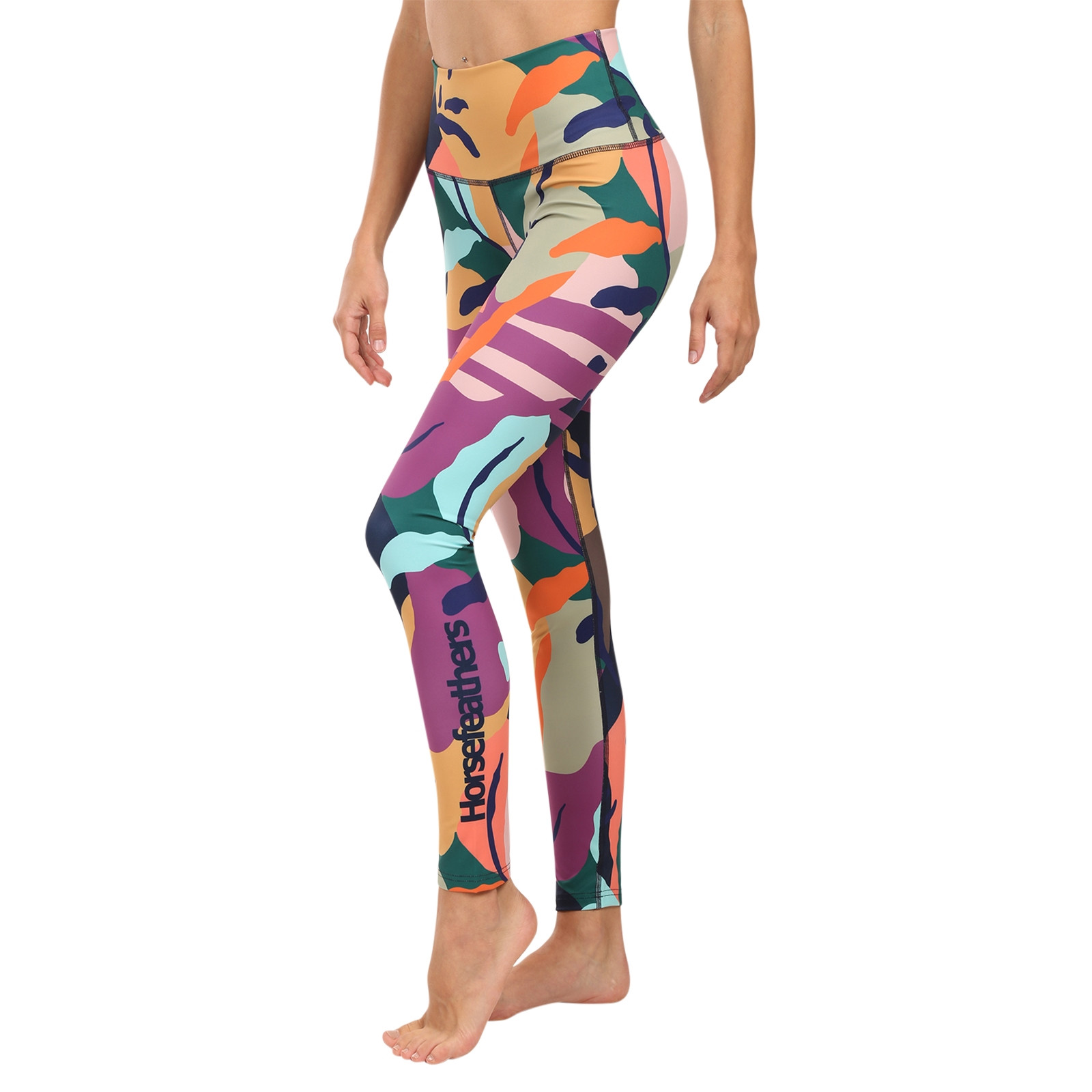 Dámské legíny Horsefeathers CLARIS Abstract II vícebarevné (SW848M) M - Obrázek 2