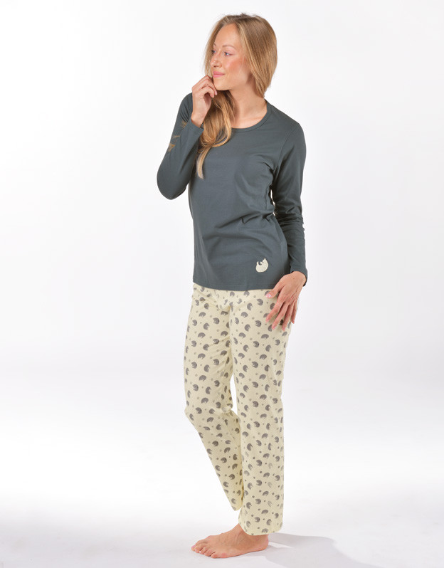 Dámské pyžamo Gina vícebarevné (19169-DxGLYB) XXL - Obrázek 2