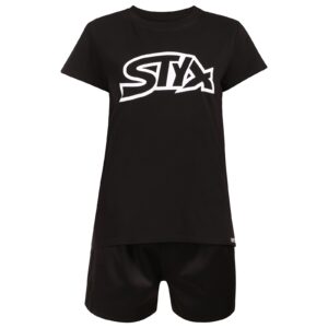 Dámské pyžamo Styx černé (PKD960) M