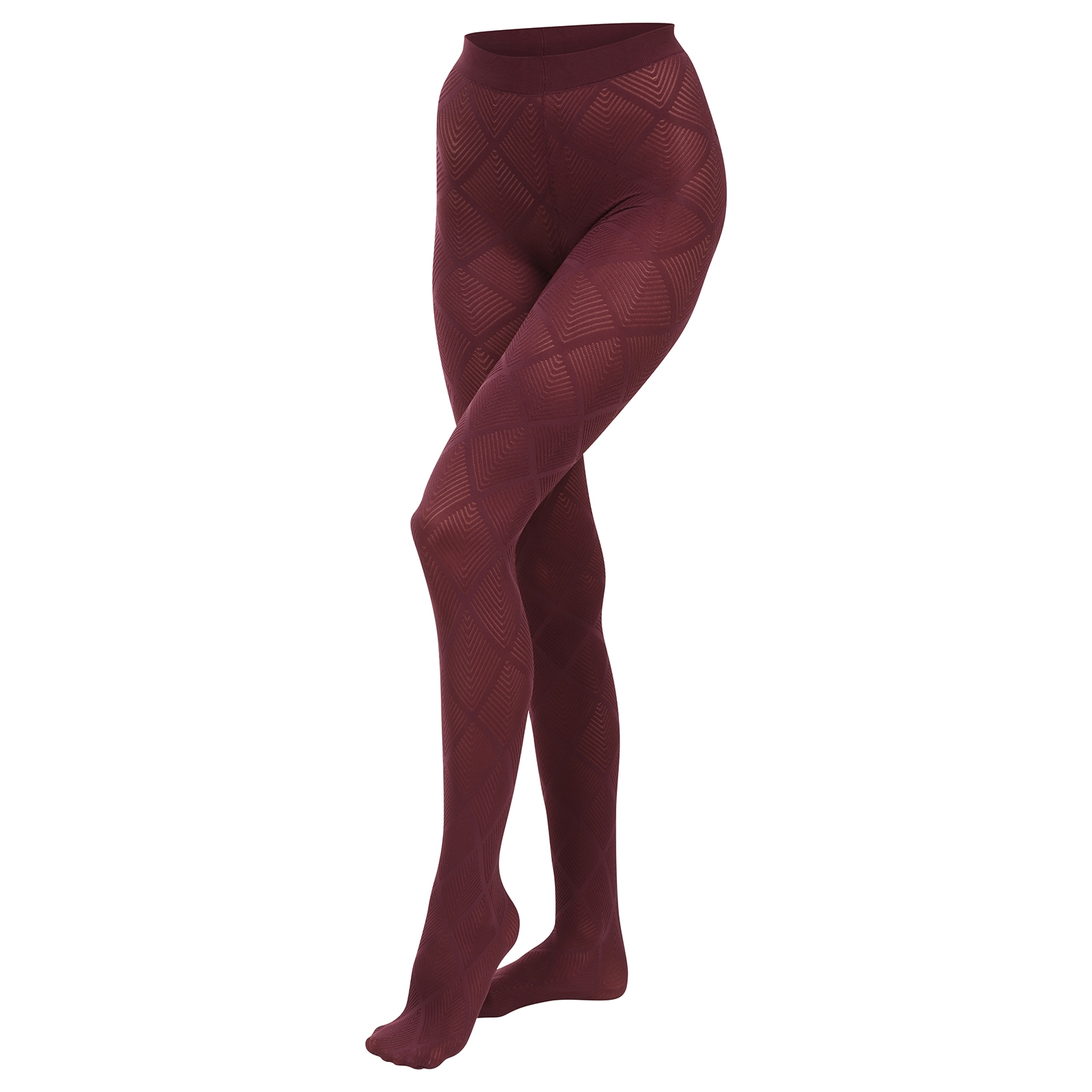 Dámské silonové punčochové kalhoty Golden Lady Illlusion 50 DEN červené (156EEE N01A) S/M