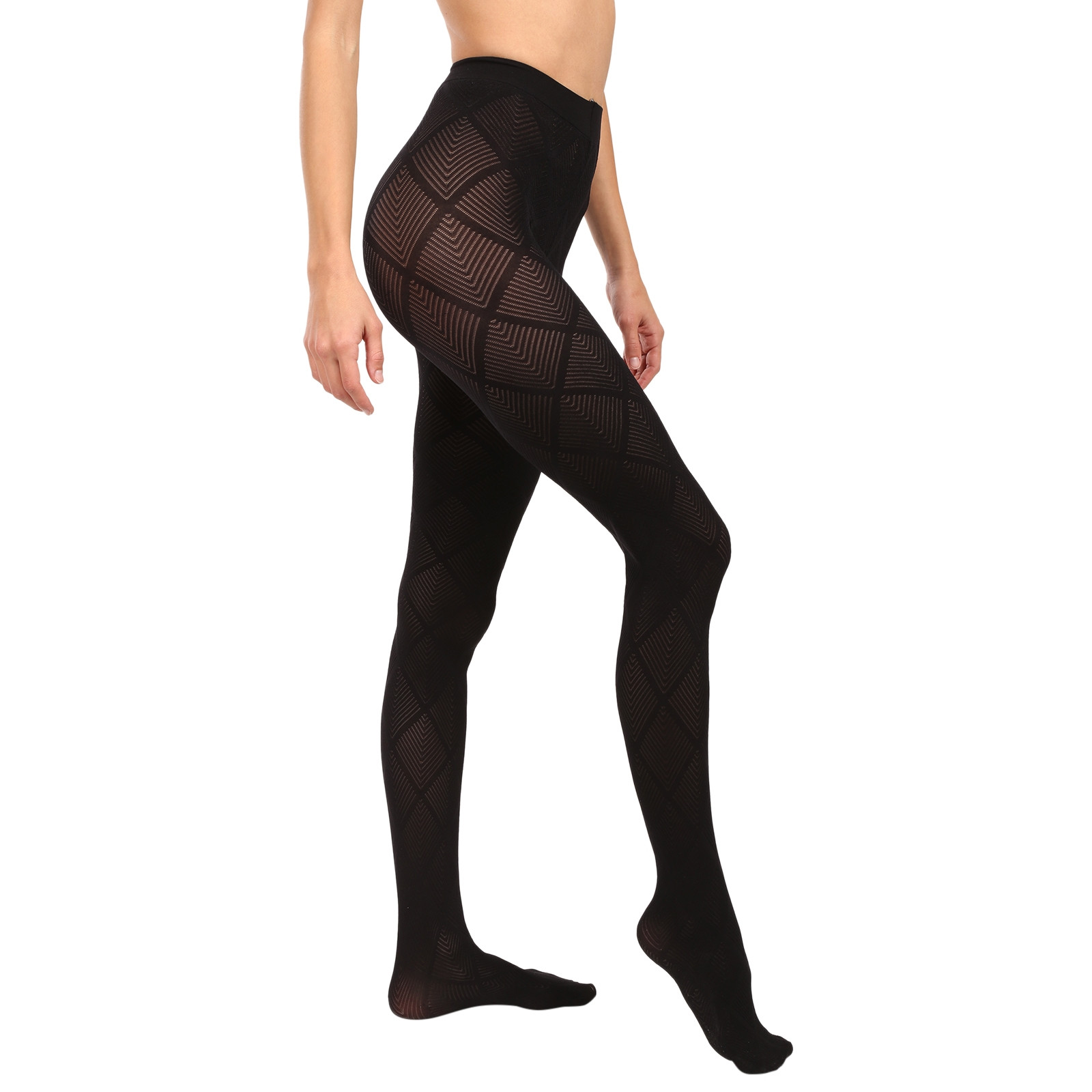 Dámské silonové punčochové kalhoty Golden Lady Illusion 50 DEN černé (156EEE 099A) M/L - Obrázek 2