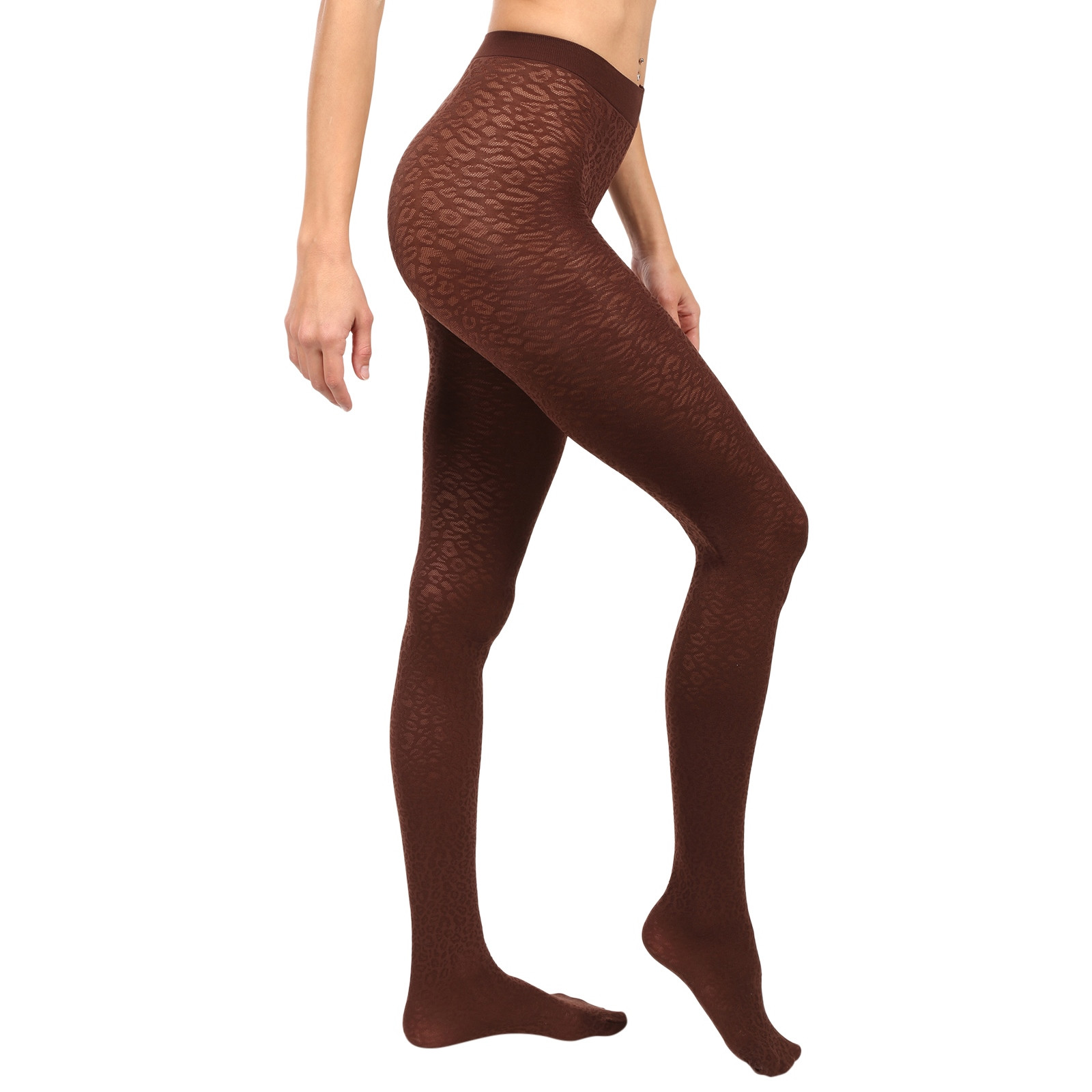 Dámské silonové punčochové kalhoty Golden Lady Spotted 50 DEN hnědé (156FFF N02A) S/M - Obrázek 2