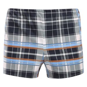 Klasické pánské trenky Foltýn vícebarevné kostky (K61) XXL