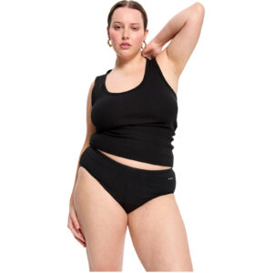 Menstruační kalhotky Modibodi Basic Mid-Rise Brief Super-Overnight (BSMBSOBLAW) 3XL