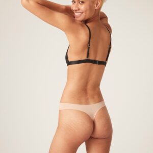 Menstruační kalhotky Modibodi Seamfree Thong Light-Moderate Cashew (MODI4081C) XL