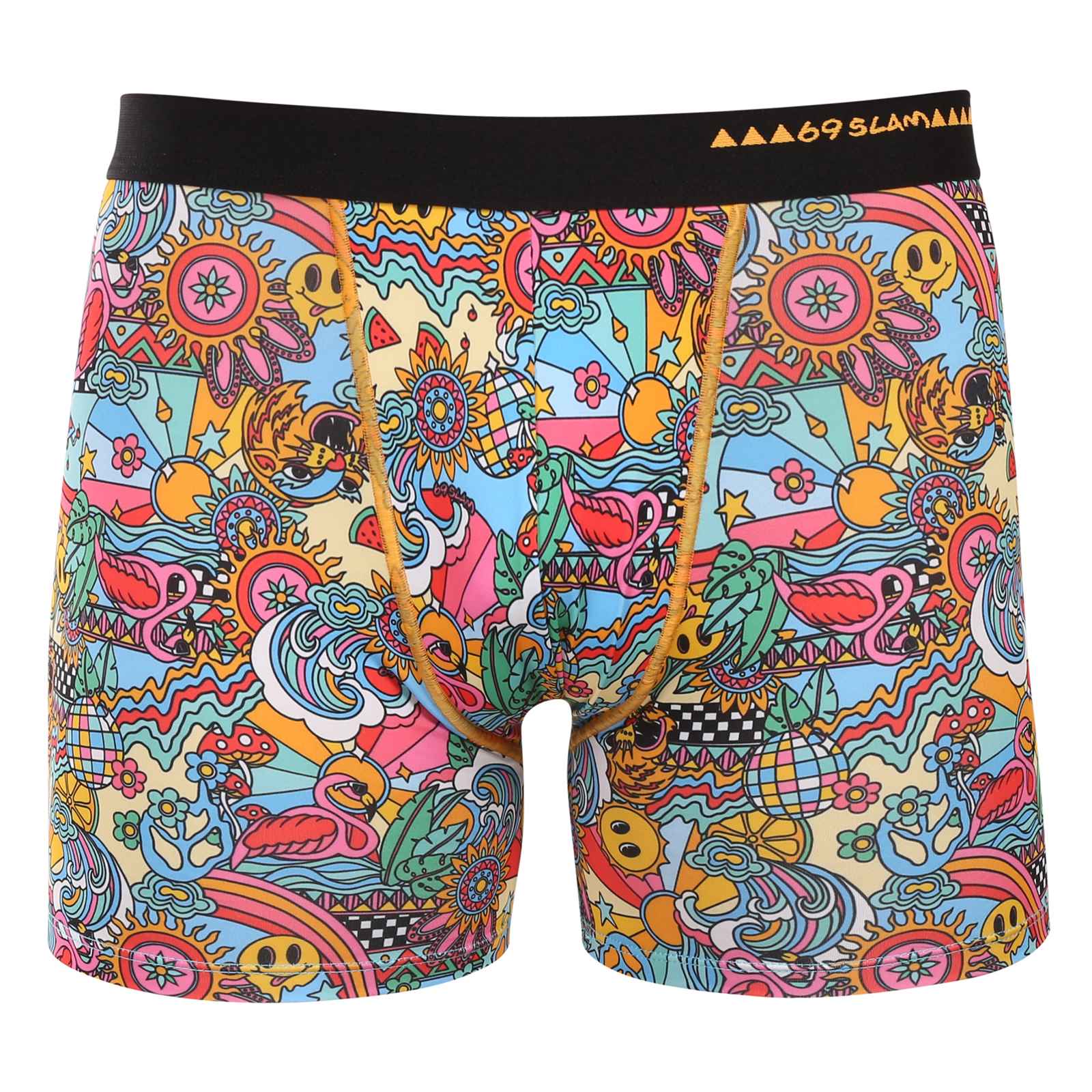 Pánské boxerky 69SLAM Dylan TROPICAL LAH (MBYTCL-PO) L