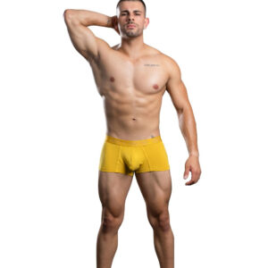 Pánské boxerky Andrew Christian žluté CoolFlex Modal SHOW-IT (93691-MUST) XL