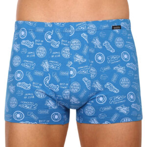Pánské boxerky Andrie modré (PS 5514 A) 3XL