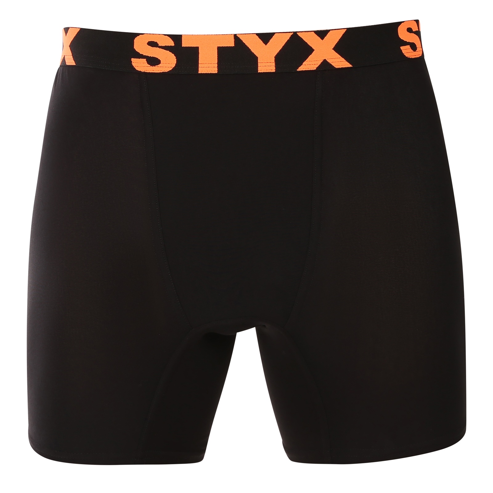 Pánské boxerky Styx long sportovní guma černé (UN5960) L