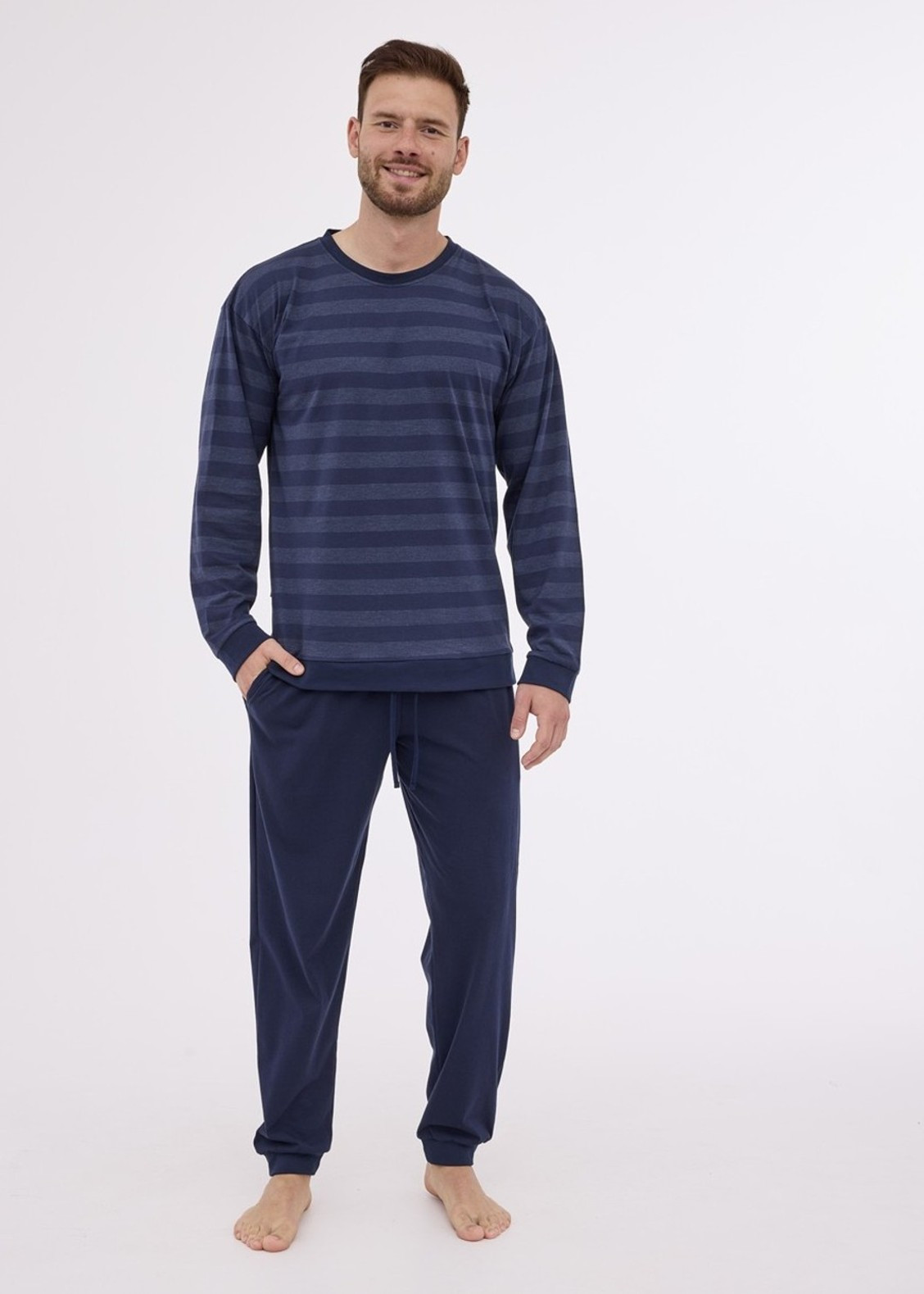 Pánské pyžamo Cornette modré (117/279) XXL