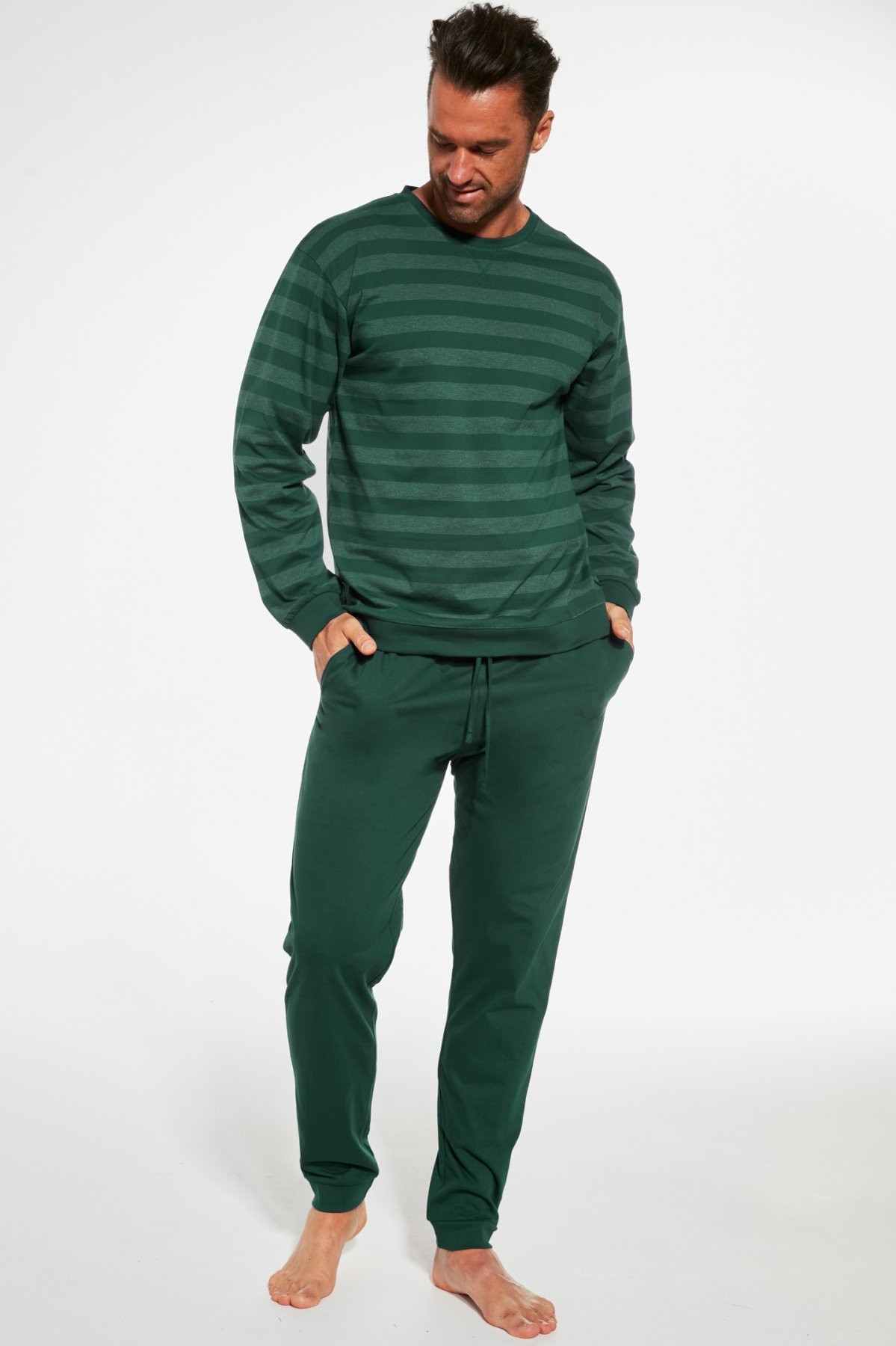 Pánské pyžamo Cornette zelené (117/259) L