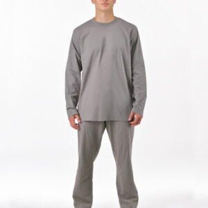 Pánské pyžamo Gino šedé (79195_MxGLMZ) L