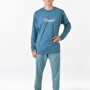 Pánské pyžamo Gino vícebarevné (79191-MGADxA) 3XL