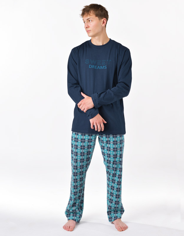 Pánské pyžamo Gino vícebarevné (79205-DCMMGA) 3XL