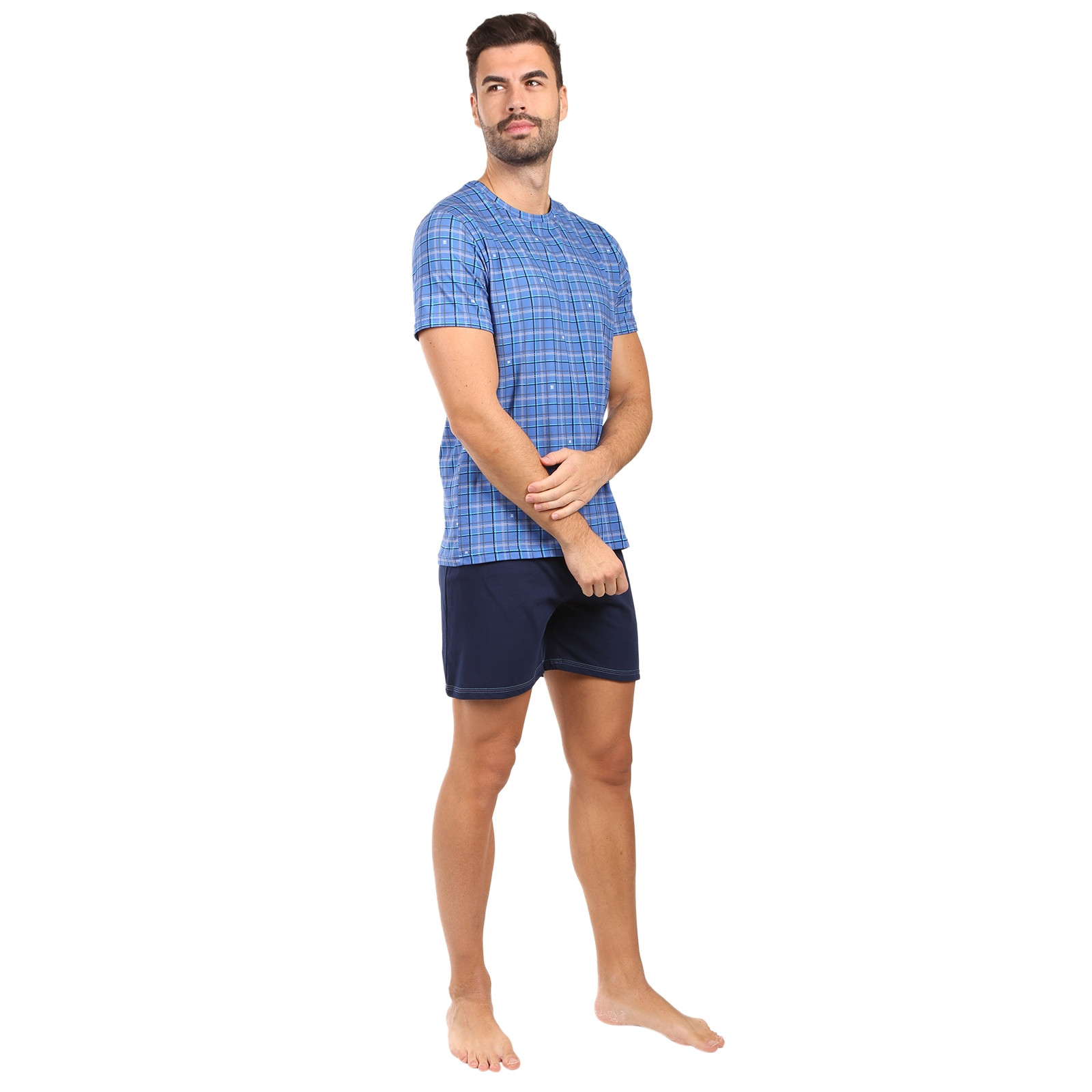 Pánské pyžamo Lonka vícebarevné (Koffing 011) L - Obrázek 2