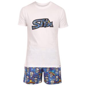 Pánské pyžamo Styx lebky (PKP1856) L