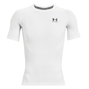 Pánské sportovní tričko Under Armour kompresní bílé (1361518 100) 3XL
