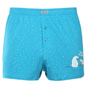 Pánské trenky Andrie modré (PS 5933-blue) XXL