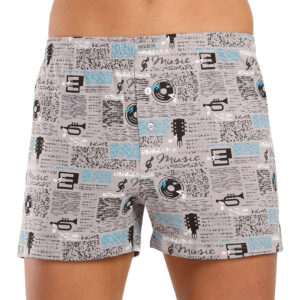 Pánské trenky Andrie vícebarevné (PS 5818-grey) XL