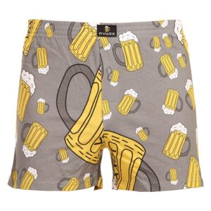 Pánské trenky VoXX šedé (Karlos - pivo velké) M