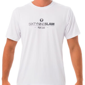 Pánské tričko 69SLAM TEXTO WHITE UPF +30 (MTZXTO-WH) S