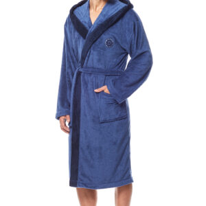 Pánský župan L&L modrý (GEORGE-NAVY) XL