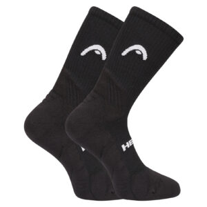 Ponožky HEAD tenisové sportovní vysoké černé (701226606 002) L