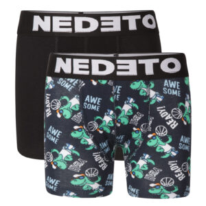 2PACK dětské boxerky Nedeto vícebarevné (2NBDV1) 4-5 let