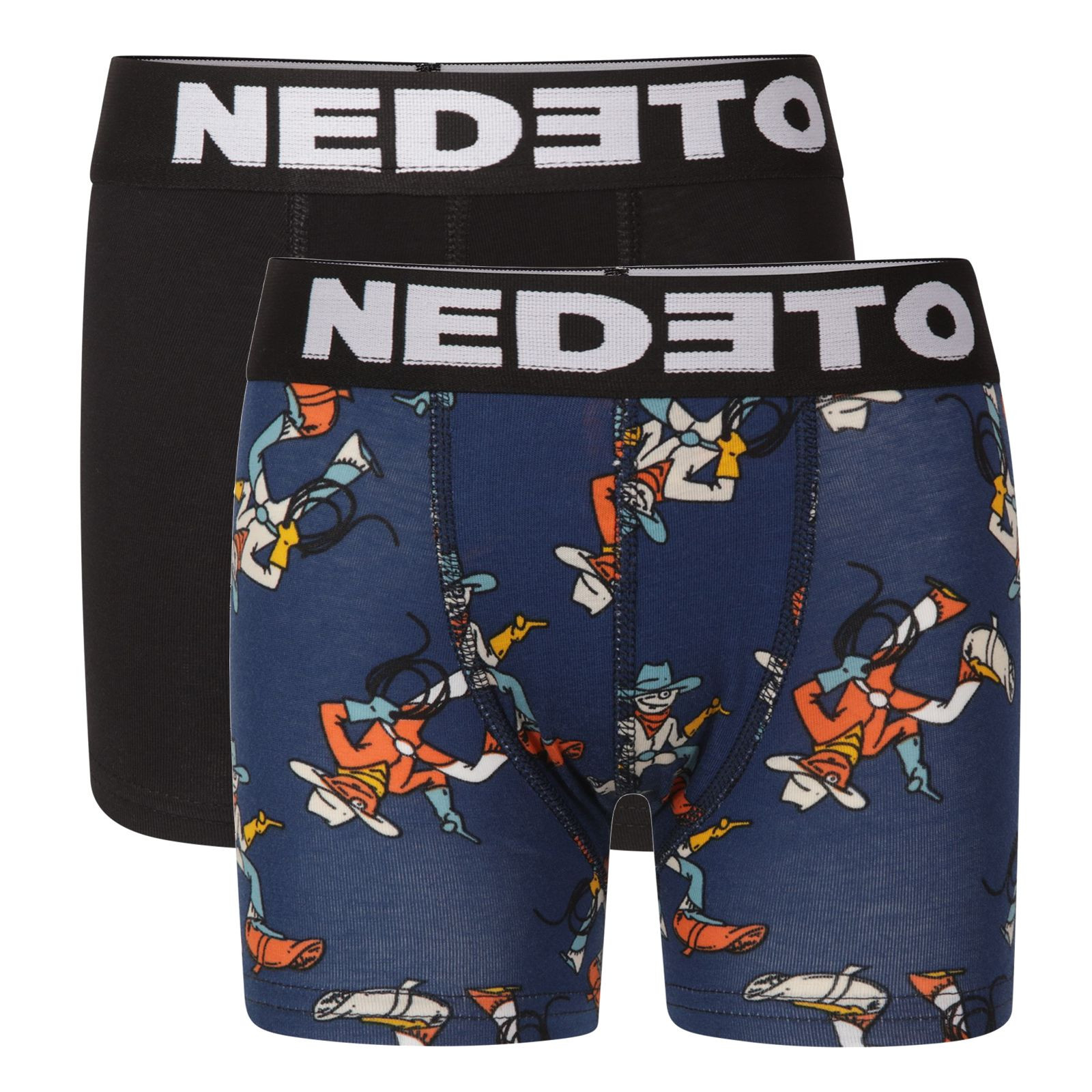 2PACK dětské boxerky Nedeto vícebarevné (2NBDV7) 4-5 let