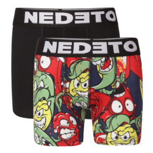 2PACK dětské boxerky Nedeto vícebarevné (2NBDV8) 4-5 let