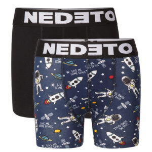2PACK dětské boxerky Nedeto vícebarevné (2NBDV9) 4-5 let