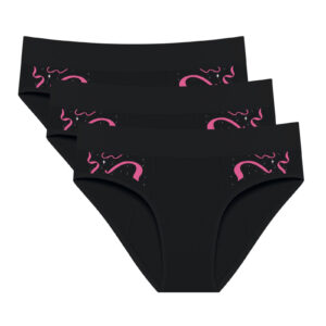 3PACK menstruační kalhotky Intimina Bloom (INTIM62) XXL