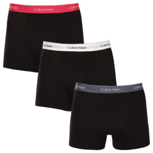 3PACK pánské boxerky Calvin Klein černé (NB4286-3VO) 4XL