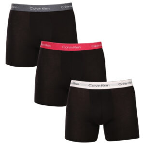 3PACK pánské boxerky Calvin Klein černé (NB4394-3VO) 4XL