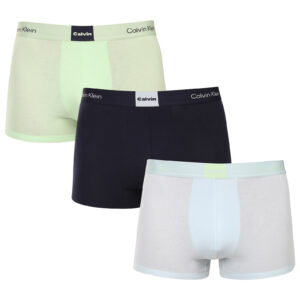 3PACK pánské boxerky Calvin Klein vícebarevné (NB4476-3U3) XL