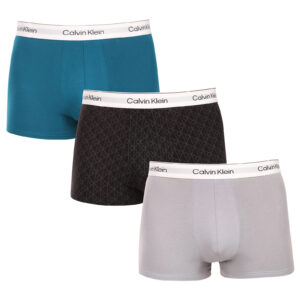 3PACK pánské boxerky Calvin Klein vícebarevné (NB4565-2VI) M