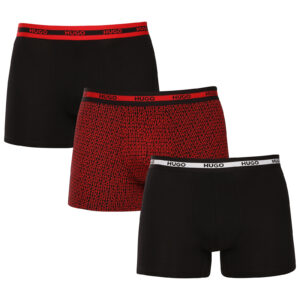 3PACK pánské boxerky HUGO vícebarevné (50545674 963) L