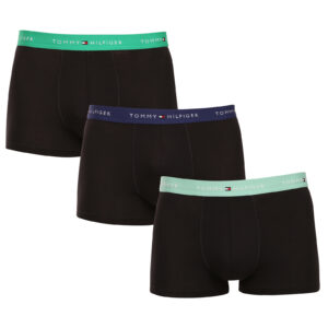 3PACK pánské boxerky Tommy Hilfiger černé (UM0UM02763 0TG) L
