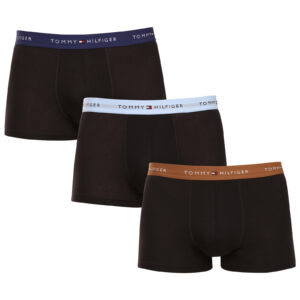 3PACK pánské boxerky Tommy Hilfiger černé (UM0UM02763 0TH) L