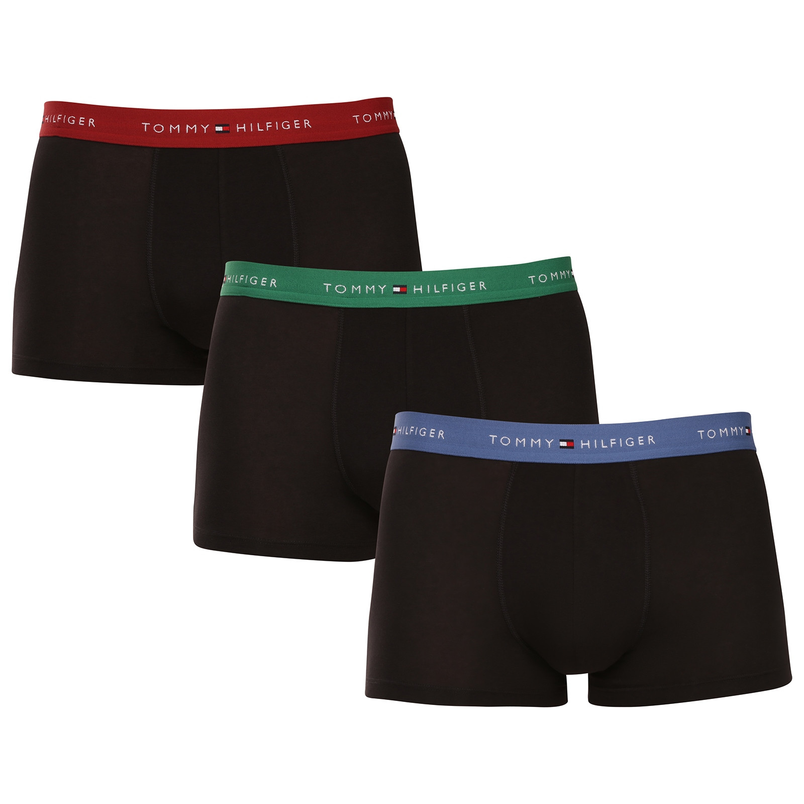 3PACK pánské boxerky Tommy Hilfiger černé (UM0UM02763 0U4) L
