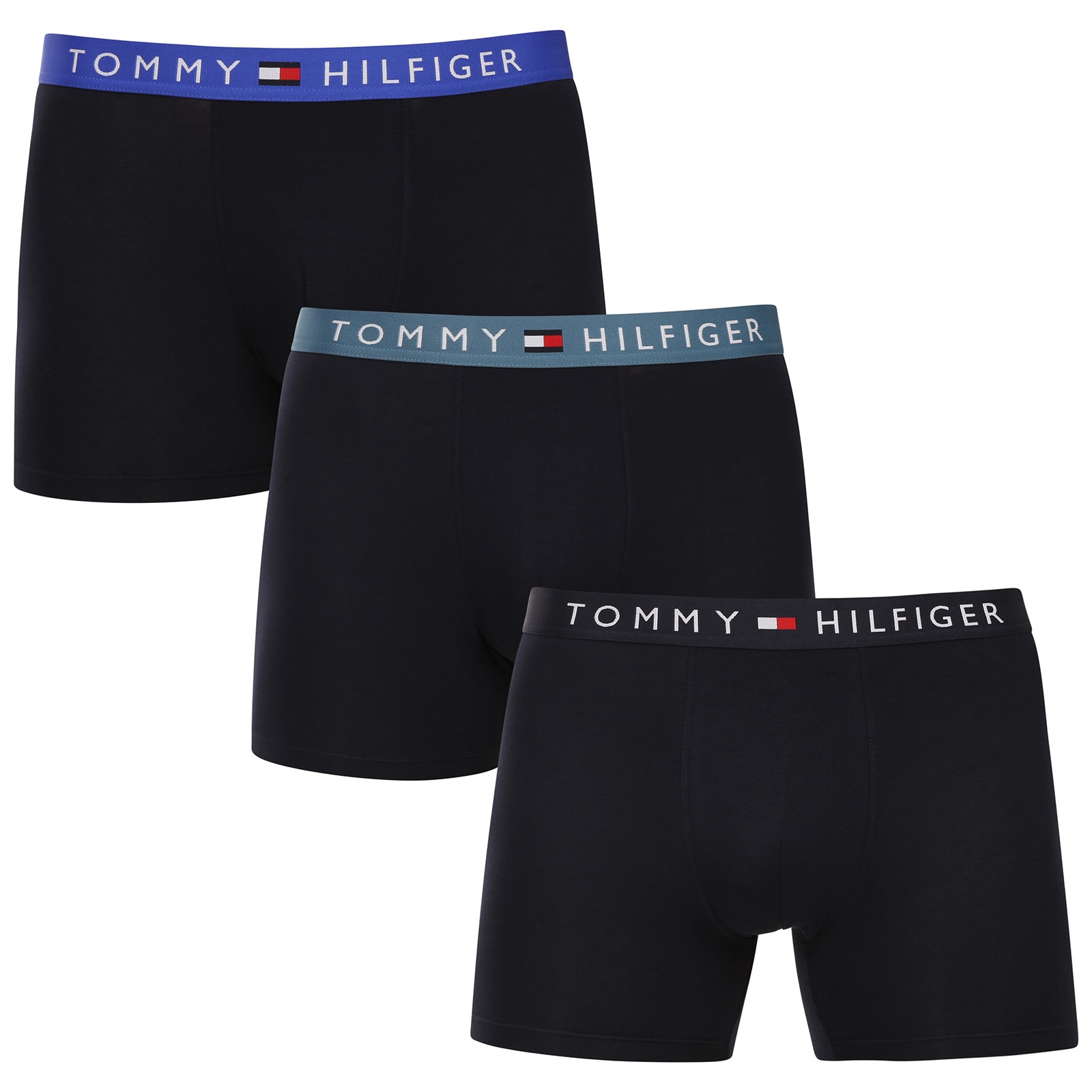 3PACK pánské boxerky Tommy Hilfiger černé (UM0UM03431 0XE) L