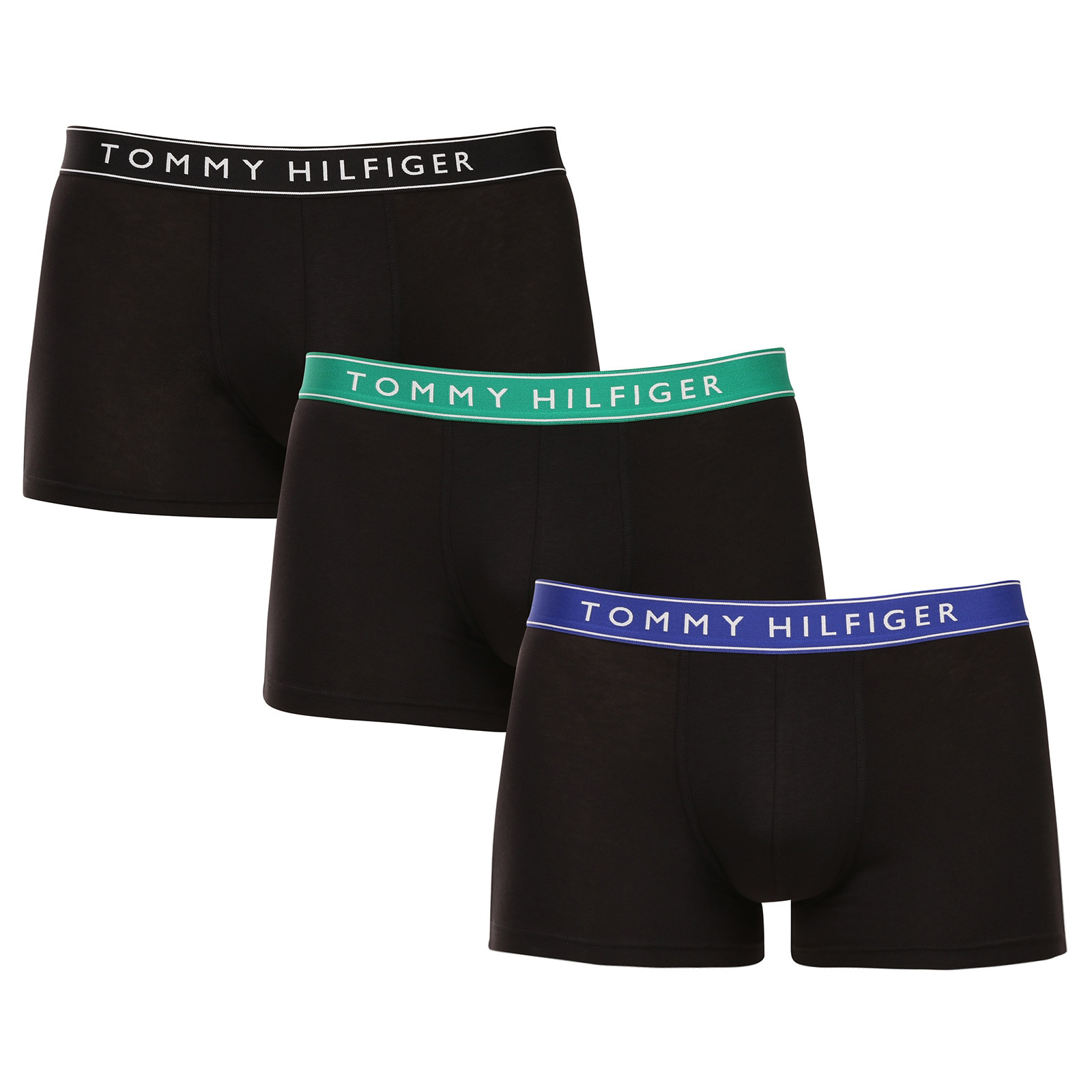 3PACK pánské boxerky Tommy Hilfiger černé (UM0UM03457 0VD) L