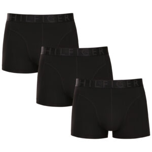 3PACK pánské boxerky Tommy Hilfiger černé (UM0UM03693 0XK) L