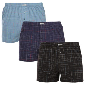 3PACK pánské trenky Andrie vícebarevné (PS 5857C) L