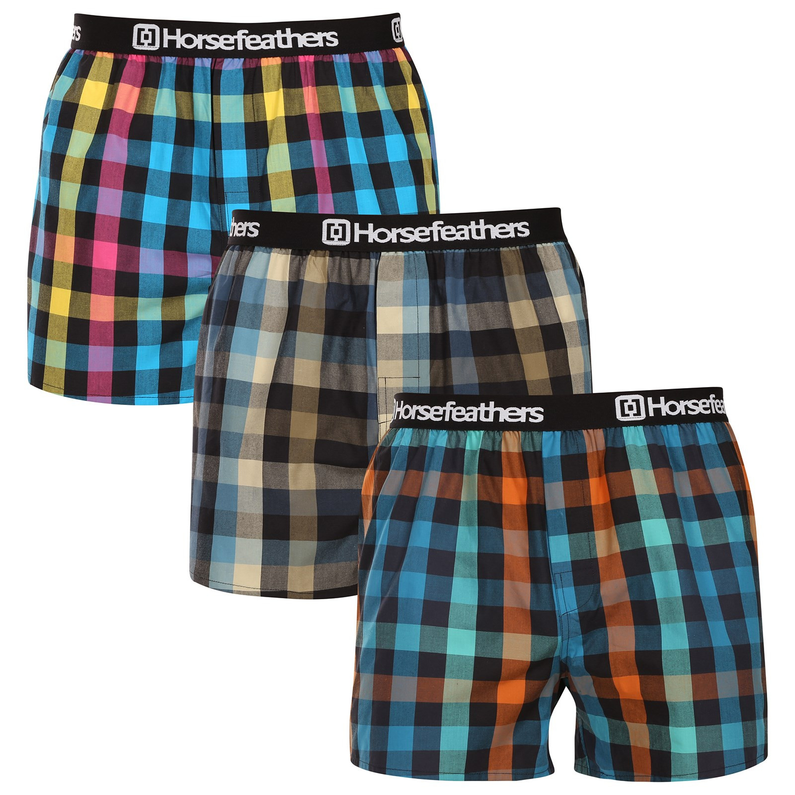 3PACK pánské trenky Horsefeathers Clay Bundle 5 (AM283E) L