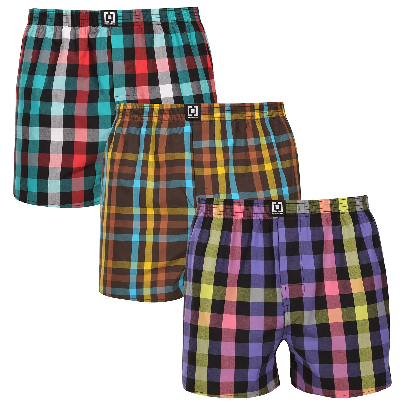 3PACK pánské trenky Horsefeathers Sonny Bundle 4 (AM285D) XXL