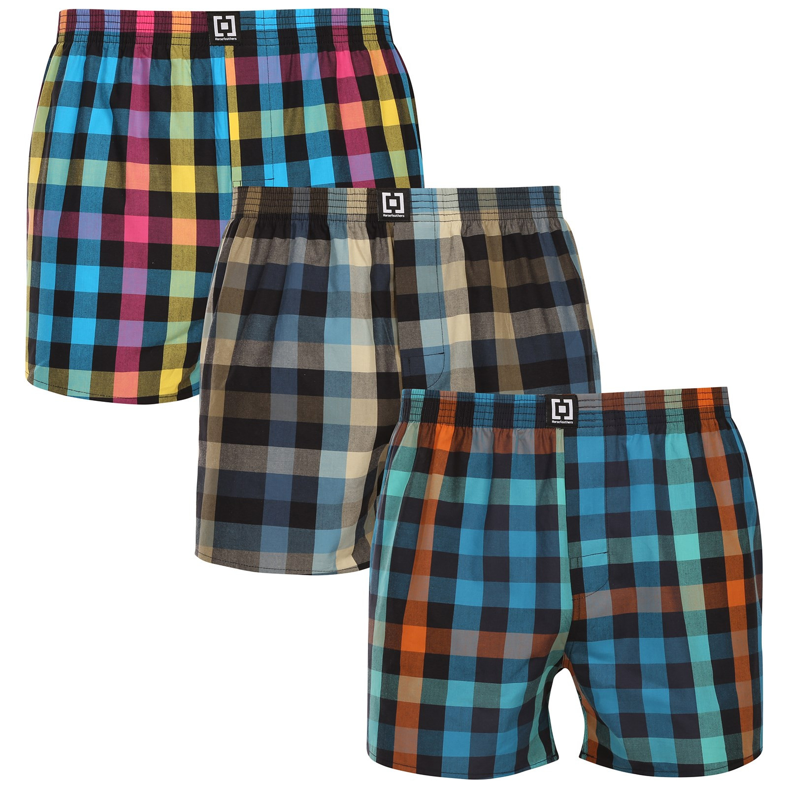 3PACK pánské trenky Horsefeathers Sonny Bundle 5 (AM285E) L