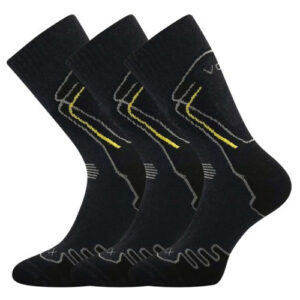 3PACK ponožky VoXX trekingové antracit šedé (Limit) S