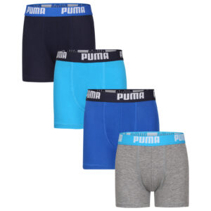 4PACK chlapecké boxerky Puma vícebarevné (701236149 002) 128