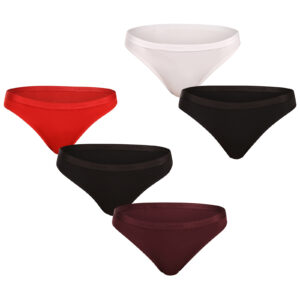 5PACK dámské kalhotky Calvin Klein vícebarevné (QD5360-31Y) XS